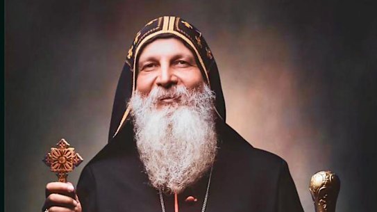 Bishop Mar Mari Emmanuel was stabbed during a service in Sydney on Monday night.