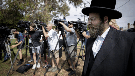 Images of the Adass Israel synagogue firebombing on Friday, December 6.