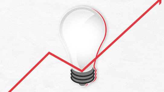 The Treasury has forecast a sharp spike in energy prices.