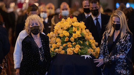 Bert Newton funeral gif.