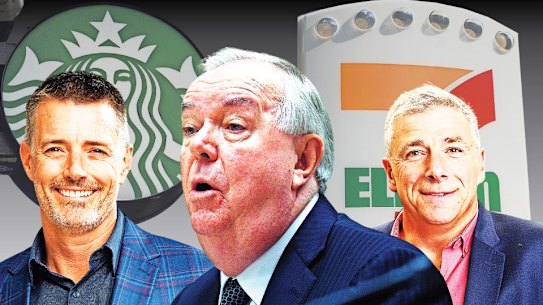 Billionaire Russell Withers is the owner of the 7-Eleven and Starbucks chains, but recently sold the convenience store chain.