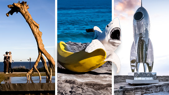 There’s a lot to see at this year’s Sculpture by the Sea.