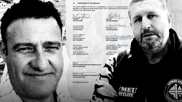 On police radar and still on an inside track to major projects thanks to CFMEU