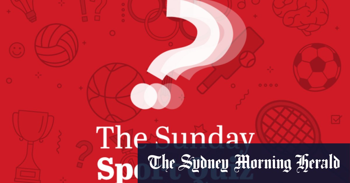 Sunday Age sport quiz: An early brain-teaser about the AFL and Anzac Day