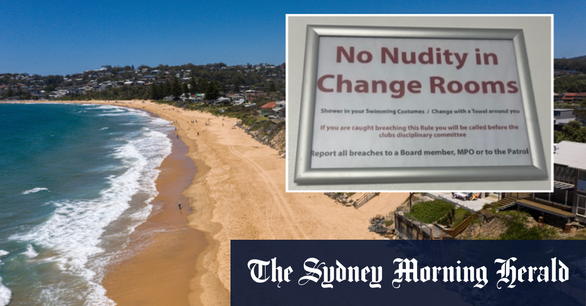 Nudity ban in Central Coast change rooms stirs debate
