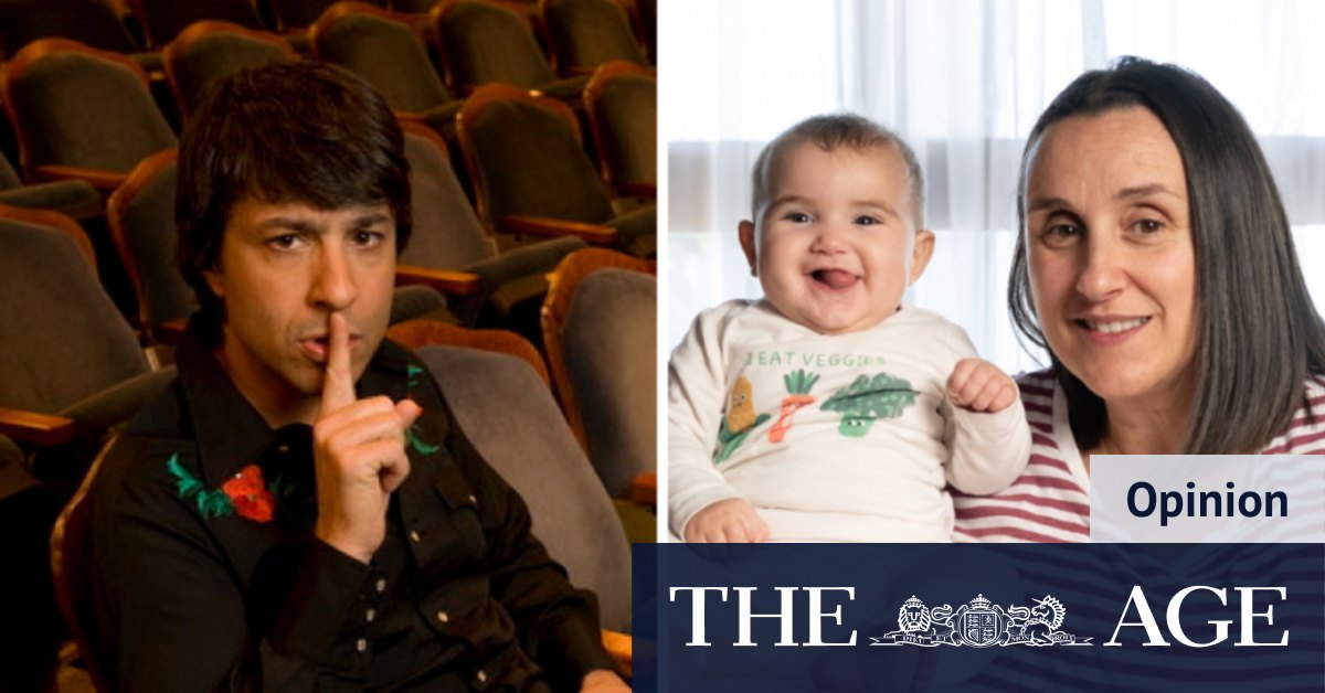 Arj Barker hat seine Mutter mit ihrem Baby aus der Show des Melbourne International Comedy Festival ausgeschlossen