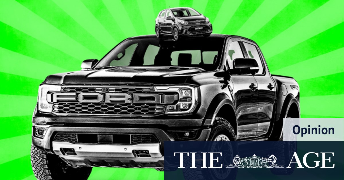 Monster utes: Wait, they're making parking spaces bigger? I say shrink the cars! - Vimarsana News