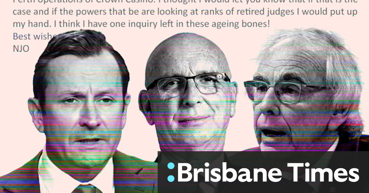 Whodunnit: Emails solve (part of) Perth Crown commission puzzle - Vimarsana News