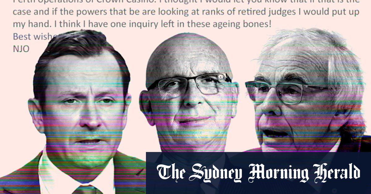 Whodunnit: Emails solve (part of) Perth Crown commission puzzle - Vimarsana News