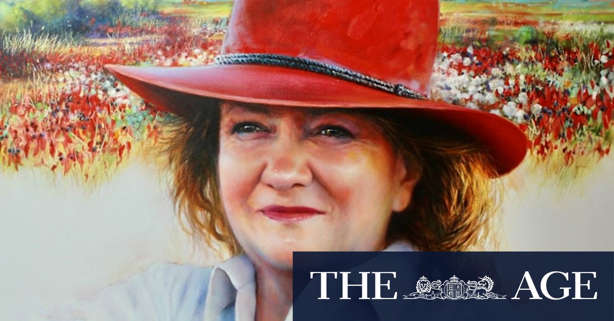 Art attack: The portrait Gina Rinehart does want you to see