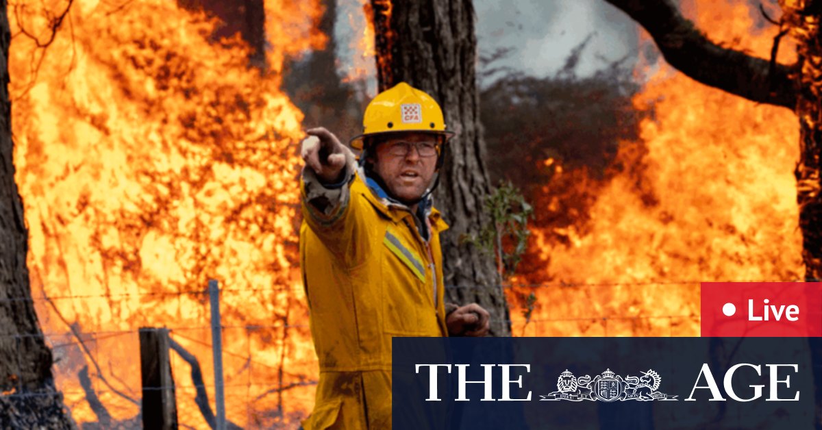 Victoria fires live updates Property, livestock lost as winds push