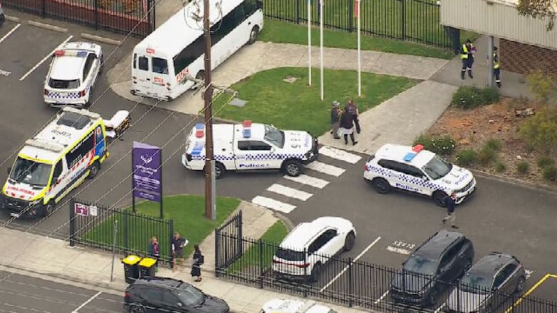 Man charged after principal stabbed at Melbourne school