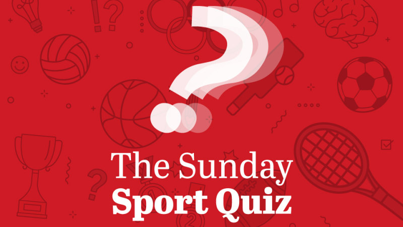 Sunday sport quiz: A curly one about tennis No.1s and the AFL bench noise crackdown