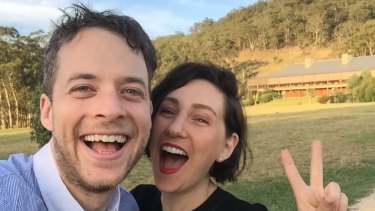 Hamish Blake and Zoe Foster Blake are the new faces of Tourism Australia's Holiday Here campaign. 
