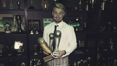 Danny Hodgson took home the Golden Boot last season.