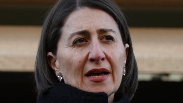NSW Premier Gladys Berejiklian is presiding over a pokies land grab.