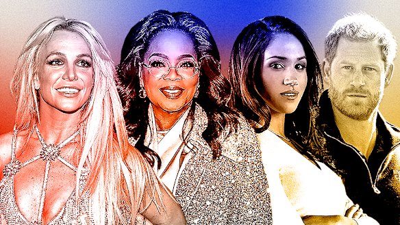 Celebrities including Britney Spears, Oprah Winfrey, Meghan Markle and Prince Harry are all advocates for speaking their truths.