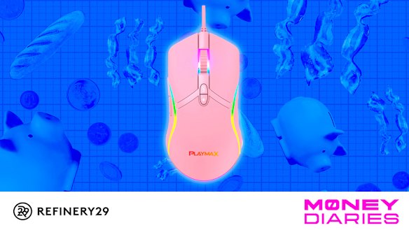 On this week’s Money Diary, our diarist has recently dropped her phone and the touchscreen no longer works, so she makes do with a mouse and voice to text