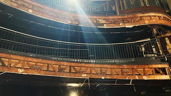 The Palace Theatre is being demolished.