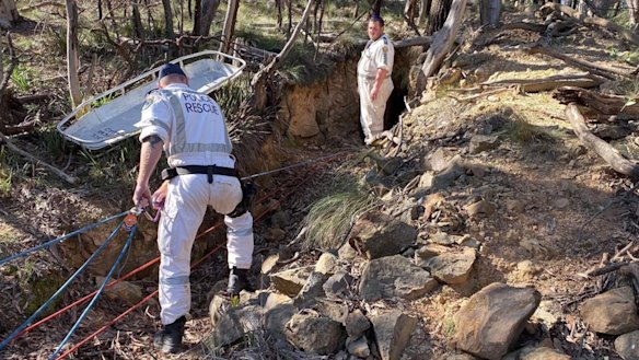 The rescue of Brad Osborne back in May.