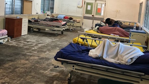 Chronically ill refugees and asylum seekers on Nauru.