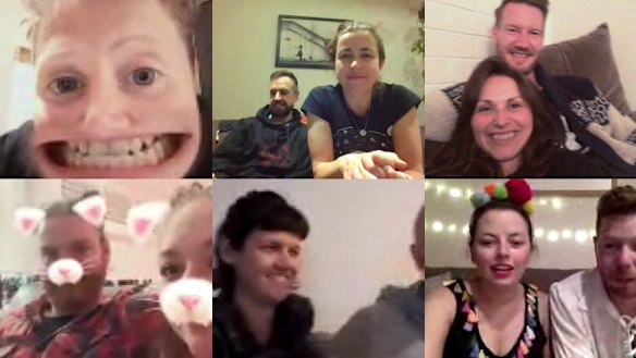 Christine Chiodo's 'nice-olation' cocktail party.