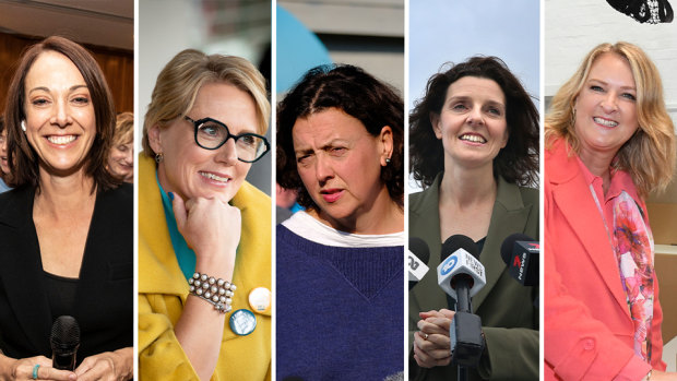 Teals Sophie Scamps, Zoe Daniel, Monique Ryan, Allegra Spender and Kylea Tink all ousted Liberals at the federal election.