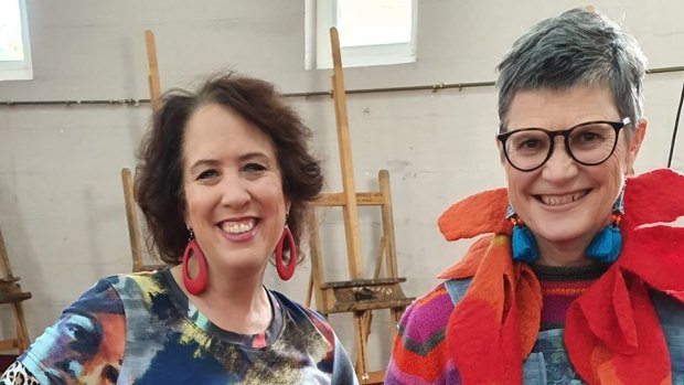 Life Drawing Live will bring together life models and life-drawing experts to provide advice, including artist Wendy Sharpe (left) and Dr Maryanne Coutts, Head of Drawing at Sydney’s National Art School.