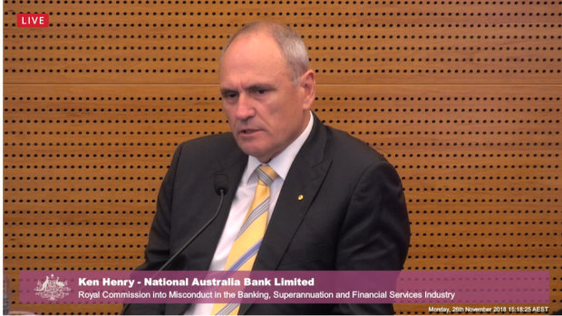 NAB chairman Ken Henry: "I don't know if that's what has produced it, but had there been less complacency, I do believe that we would have seen less misconduct, indeed."
