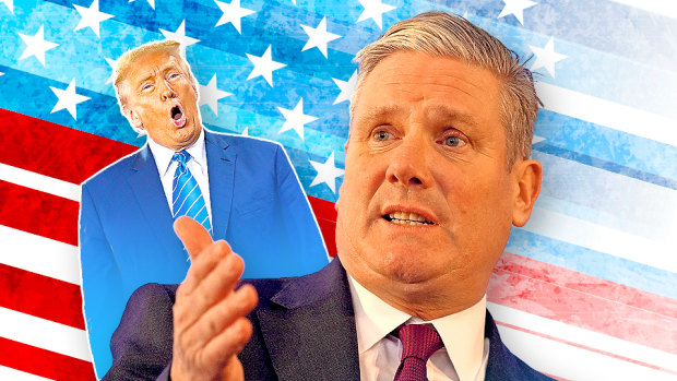 Keir Starmer is Britain’s prime minister-in-waiting while Donald Trump is a prospect for a second term as president.