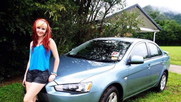 Toyah Cordingley's parents have shared a picture when their daughter first got her license and car six years ago.