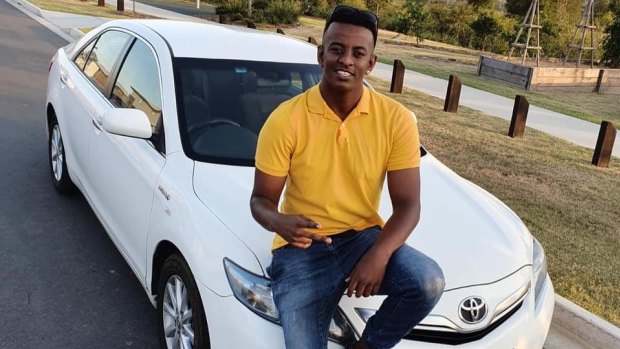 Girum Mekonnen, 19, died in O’Callaghan Park in Zillmere in Brisbane's north on Sunday evening.