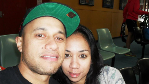 Joseph King with fiancee Rahi Hohua, who both died in a plane crash with three others on March 22, 2014. 
