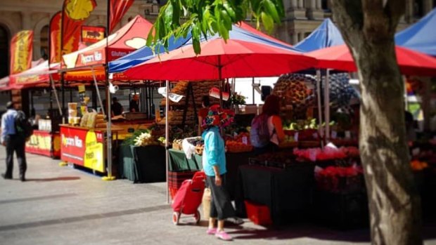 The Jan Powers Farmers Markets have been a staple at Reddacliff Place for almost a decade.