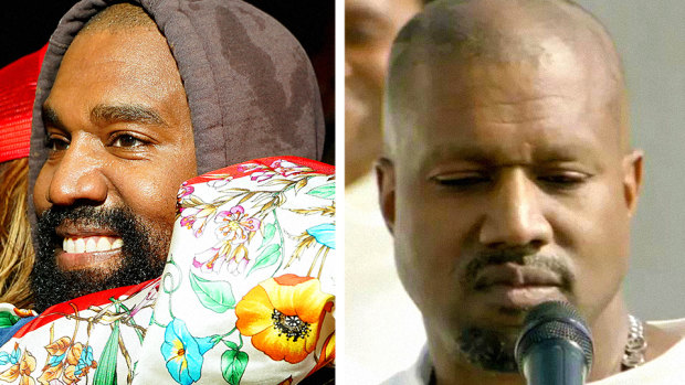 Before and after: Kanye West