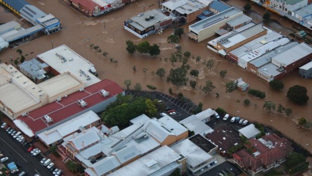 Flooding in the aftermath of Cyclone Debbie in 2017, which Moody's said caused a temporary rise in mortgage arrears.