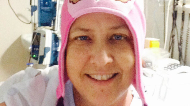 Queensland leukaemia patient Tracey Tweedie had a stem cell transplant in 2014 - soon after being diagnosed.
