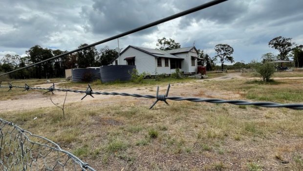 The Train property in Wieambilla, Queensland, where several police and a neighbour were shot dead in December 2022.