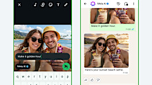 AI-GENERATED IMAGE: Muse Image was also available on WhatsApp in some countries.