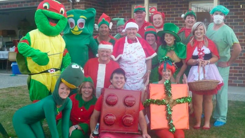 It began as a joke but Tanya’s family keeps up this quirky Christmas tradition