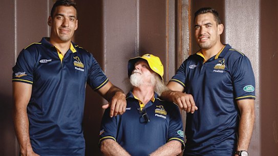 Double trouble: Brumbies twin towers Rory and Richie Arnold to start