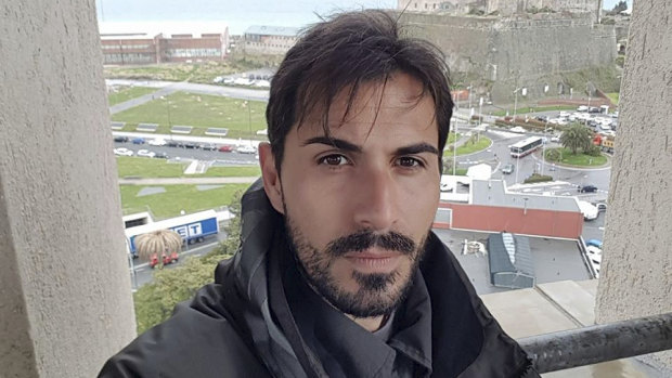 Davide Capello, a former professional football player, was on a motorway bridge in Genoa in Italy when it collapsed. 