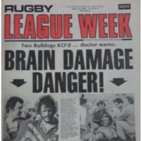 The April 15, 1978 cover of Rugby League Week.