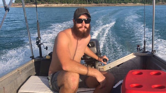 Mr Bowring is from Hobart and found work with an Airlie Beach sailing adventure company in Queensland.