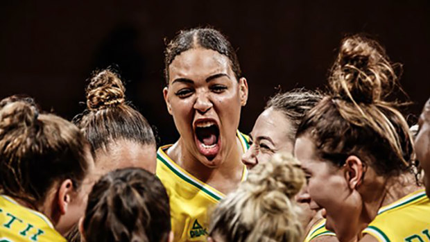 Liz Cambage is being investigated by Basketball Australia for a potential breach of the code of conduct in a pre-Olympic Games scrimmage session.