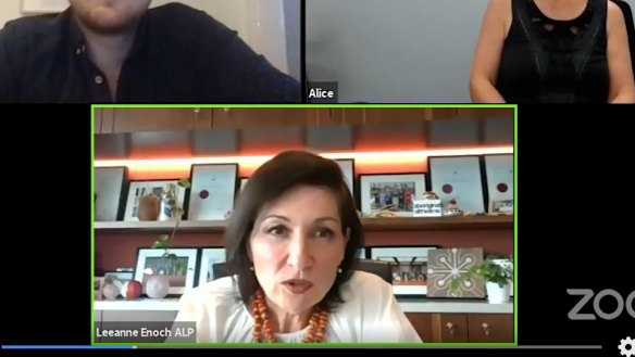 Labor's environment minister Leeanne Enoch says she will 'consult and investigate' an independent Environmental Protection Agency in Queensland if Labor is re-elected. The Greens will support the move.