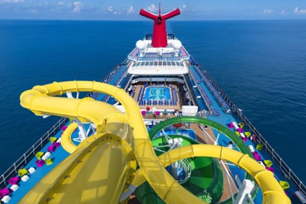 Carnival Cruises sails to the South Pacific.