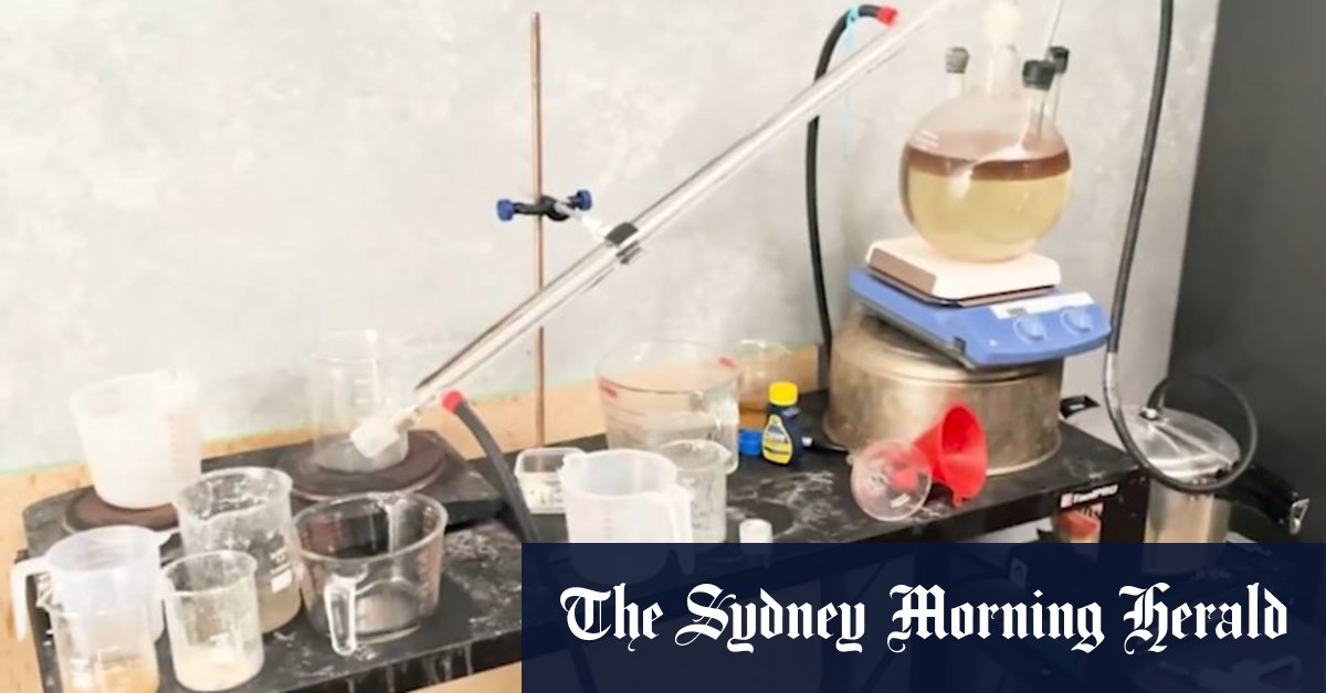 Man linked to industrial-scale meth ‘super lab’ faces court