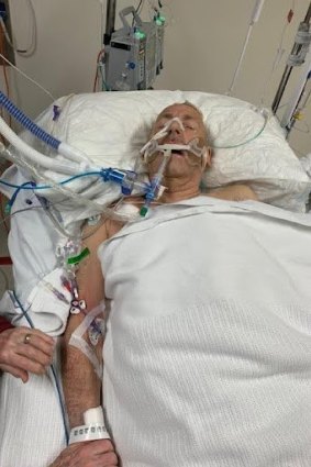 Dan was admitted to hospital with a meningitis infection just over a week before his 65th birthday.