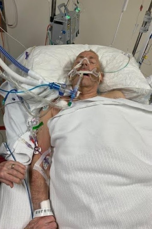 Dan was admitted to hospital with a meningitis infection just over a week before his 65th birthday.